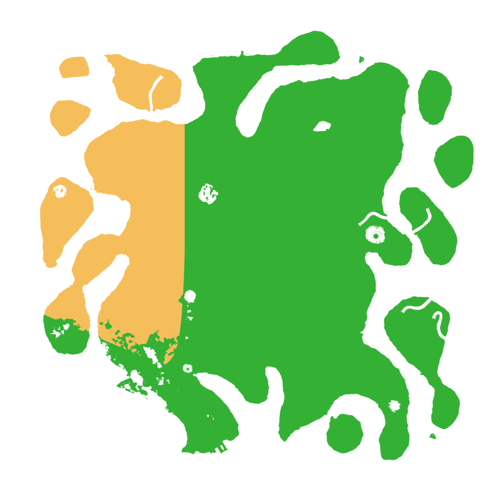 Biome Rust Map: Procedural Map, Size: 4000, Seed: 13831