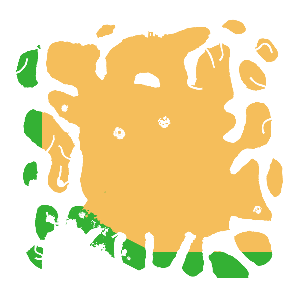 Biome Rust Map: Procedural Map, Size: 4000, Seed: 843628647