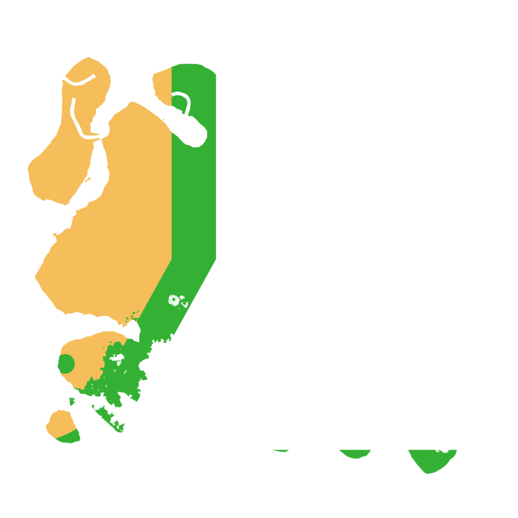 Biome Rust Map: Procedural Map, Size: 3500, Seed: 822009769