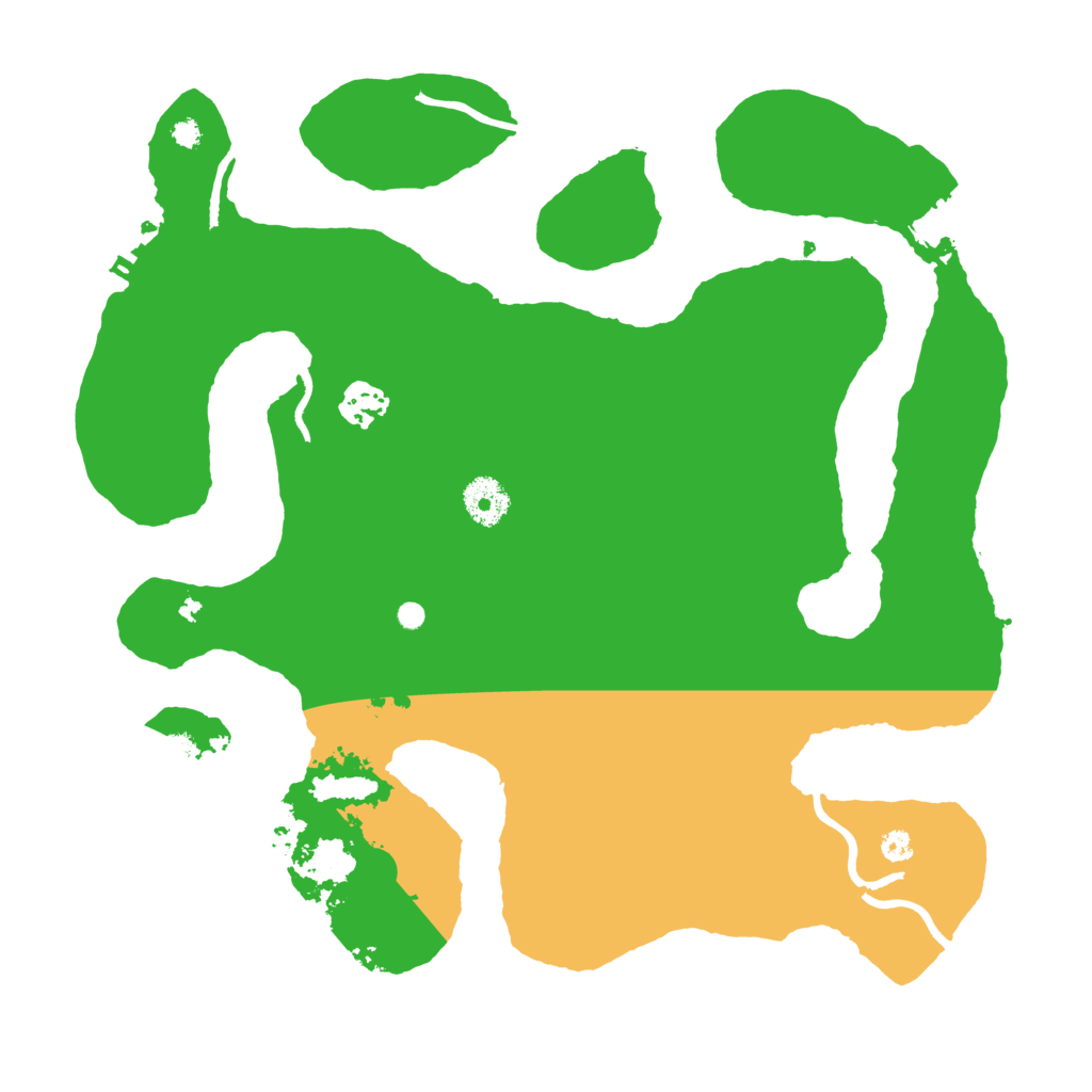 Biome Rust Map: Procedural Map, Size: 3550, Seed: 900676