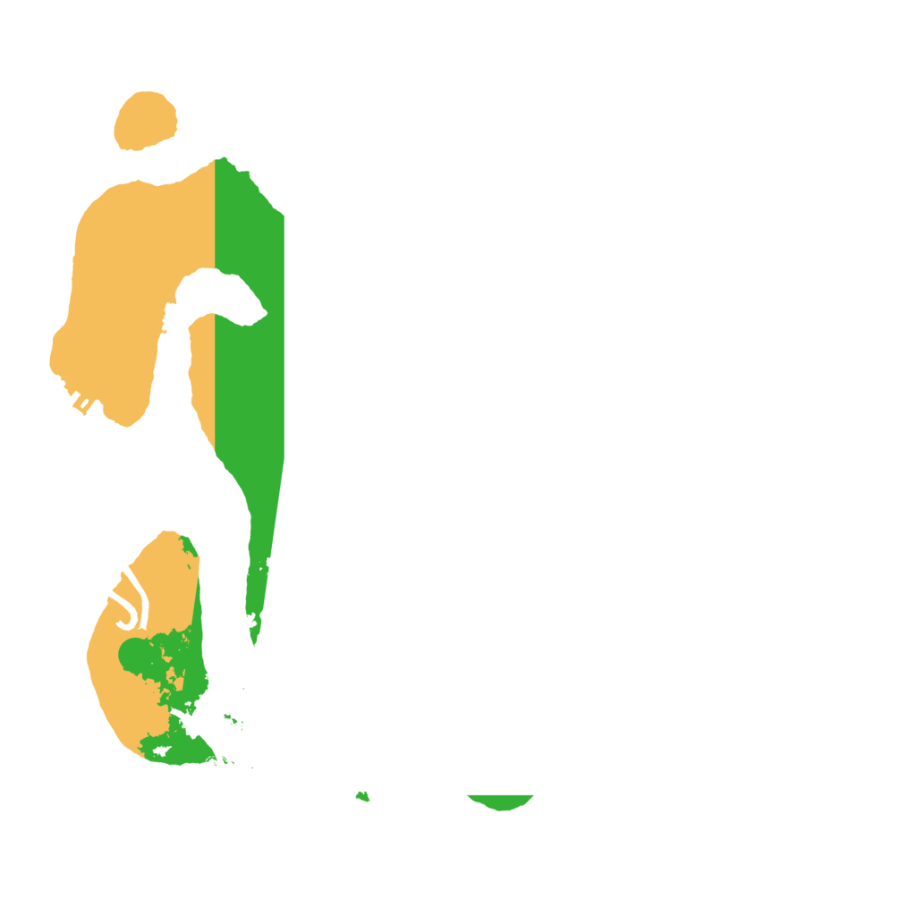 Biome Rust Map: Procedural Map, Size: 3550, Seed: 184525