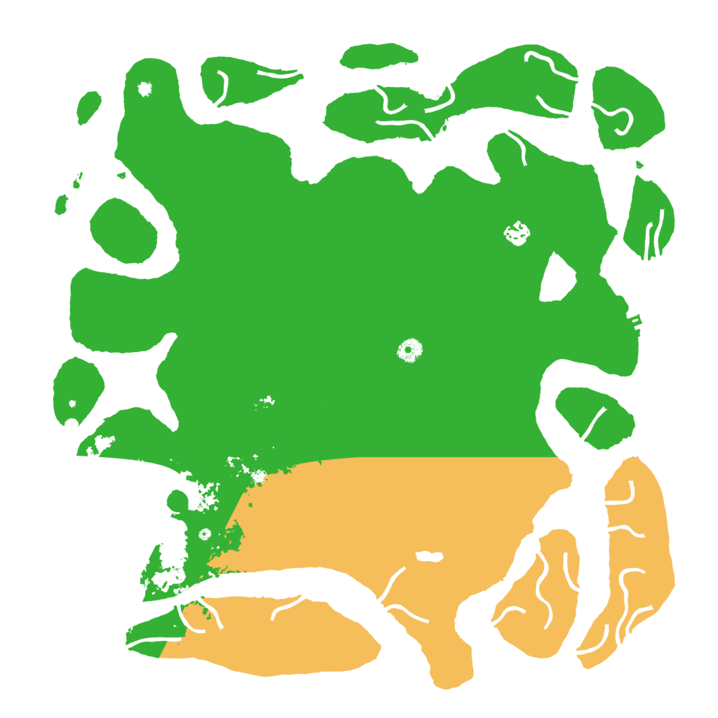 Biome Rust Map: Procedural Map, Size: 4500, Seed: 4352952