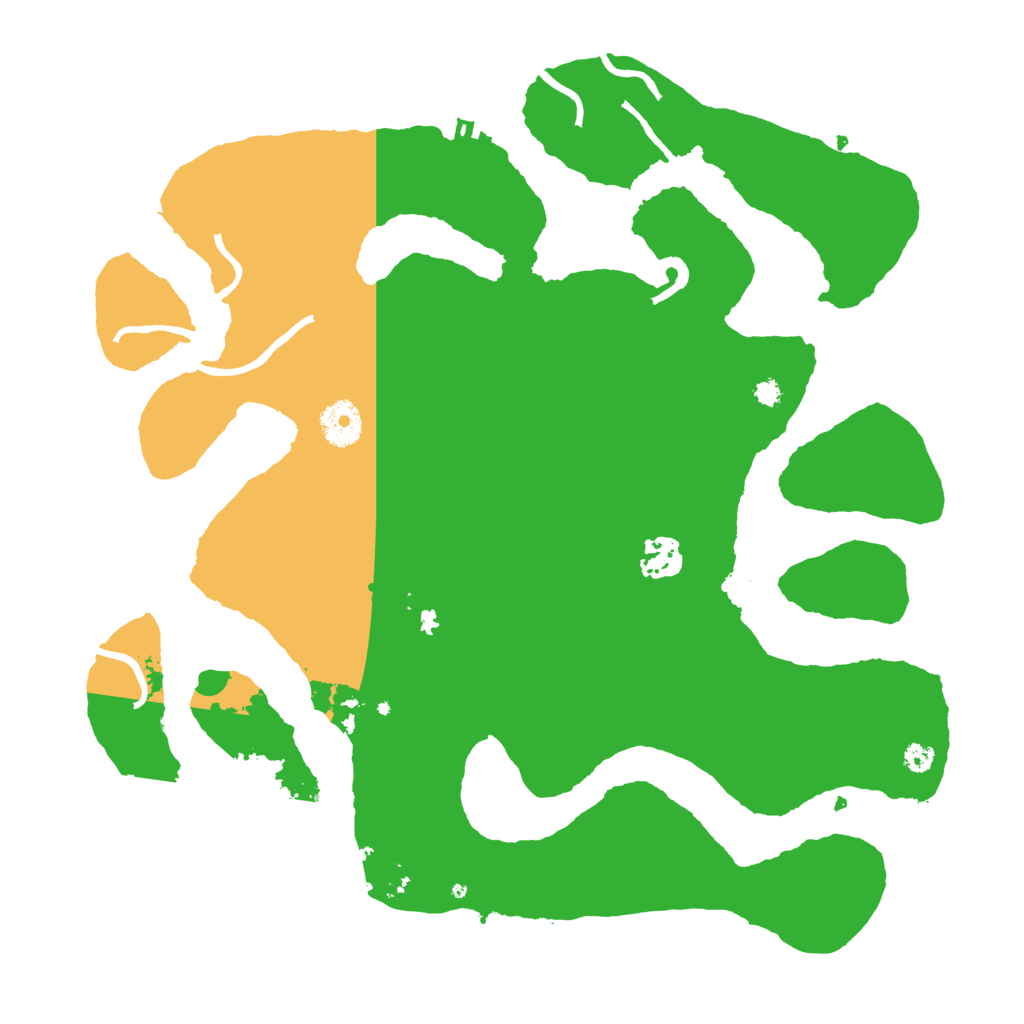 Biome Rust Map: Procedural Map, Size: 3550, Seed: 329808