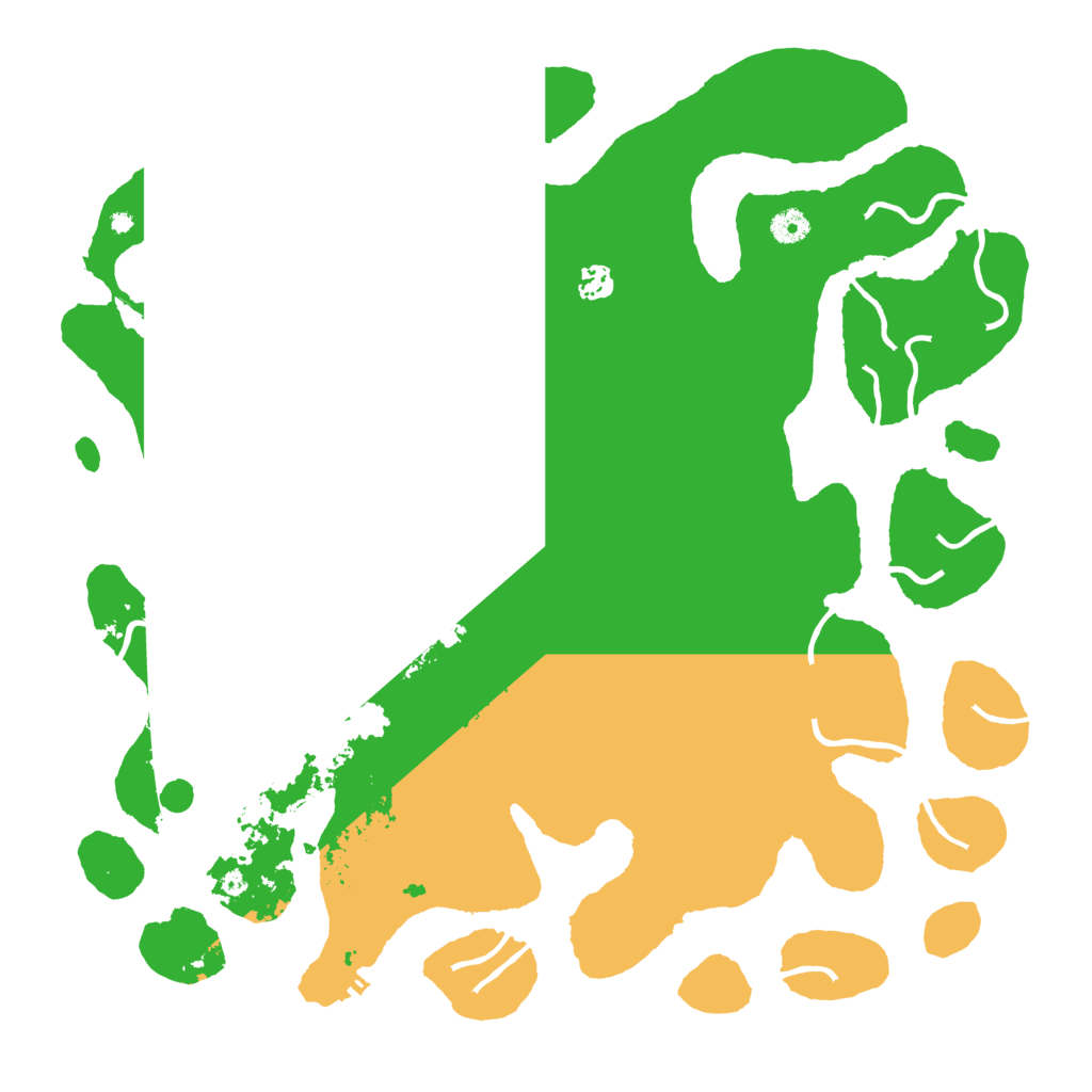 Biome Rust Map: Procedural Map, Size: 4500, Seed: 2541297