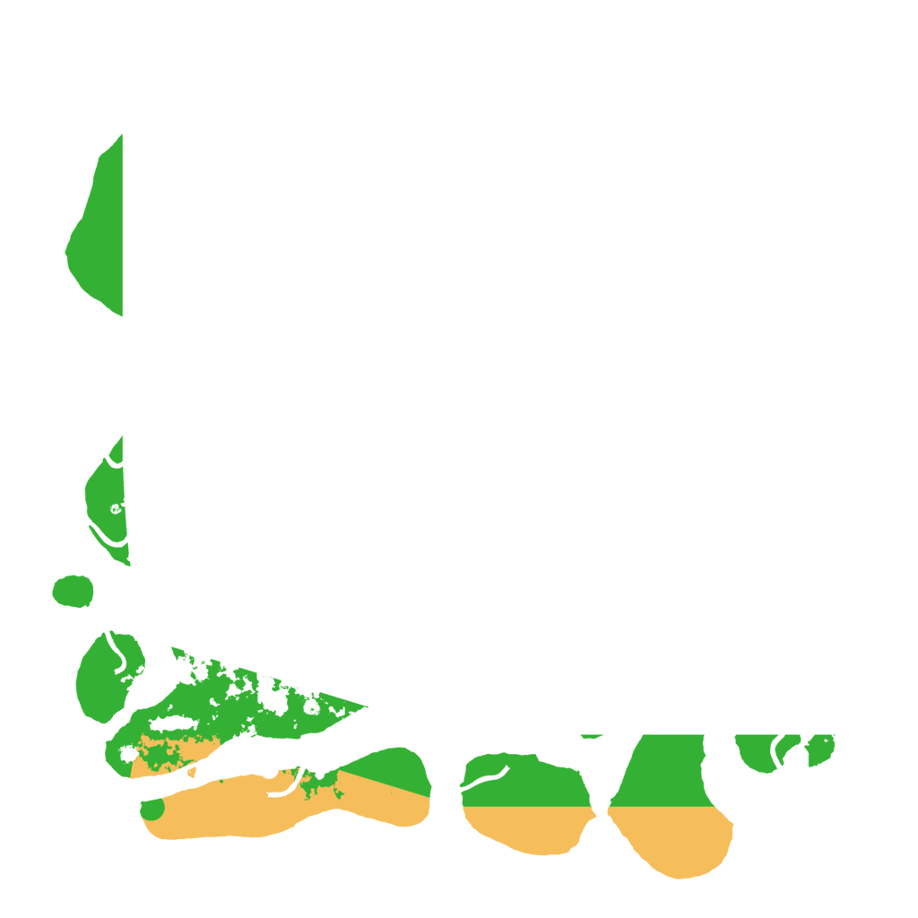 Biome Rust Map: Procedural Map, Size: 4500, Seed: 534536342