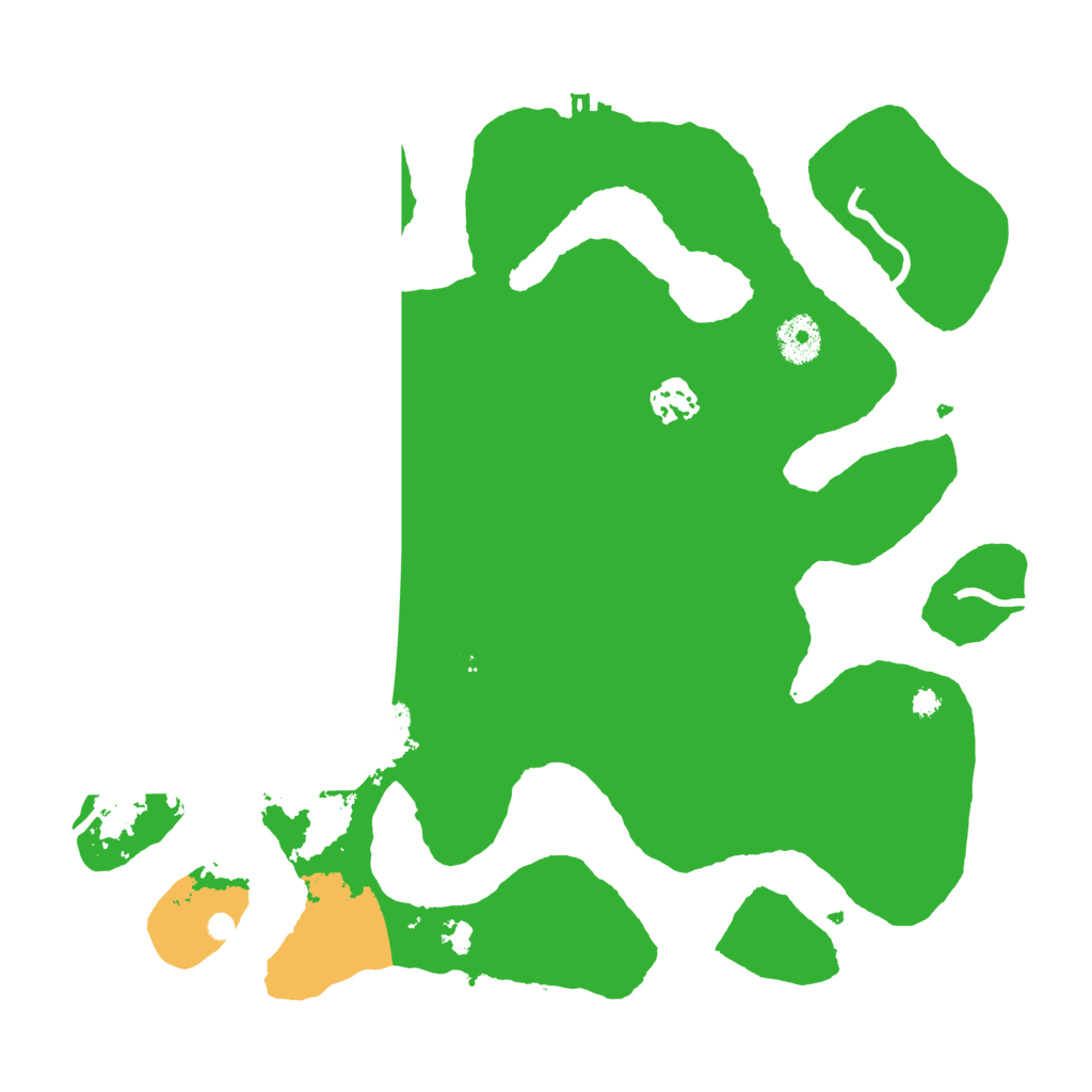 Biome Rust Map: Procedural Map, Size: 3550, Seed: 178890