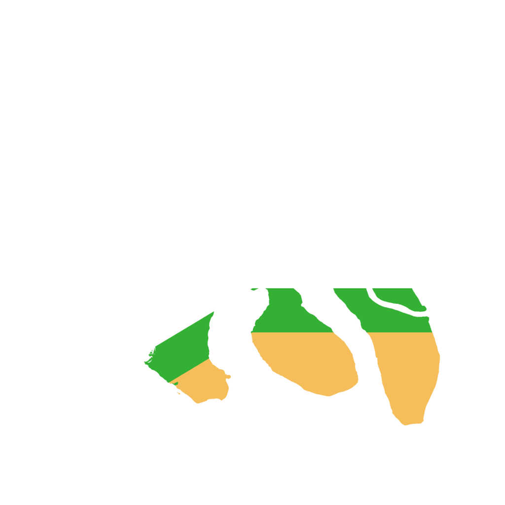 Biome Rust Map: Procedural Map, Size: 2000, Seed: 5751396