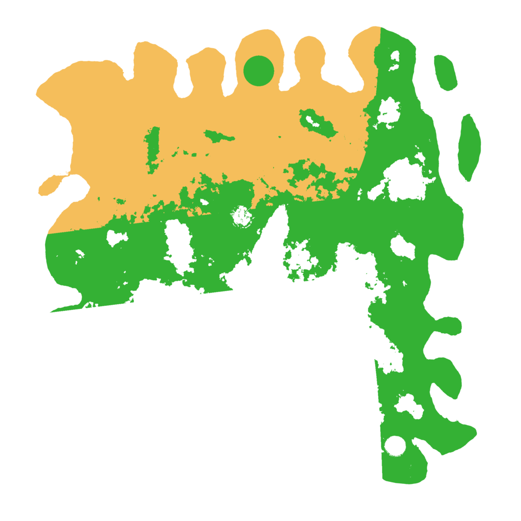 Biome Rust Map: Barren, Size: 4500, Seed: 628890