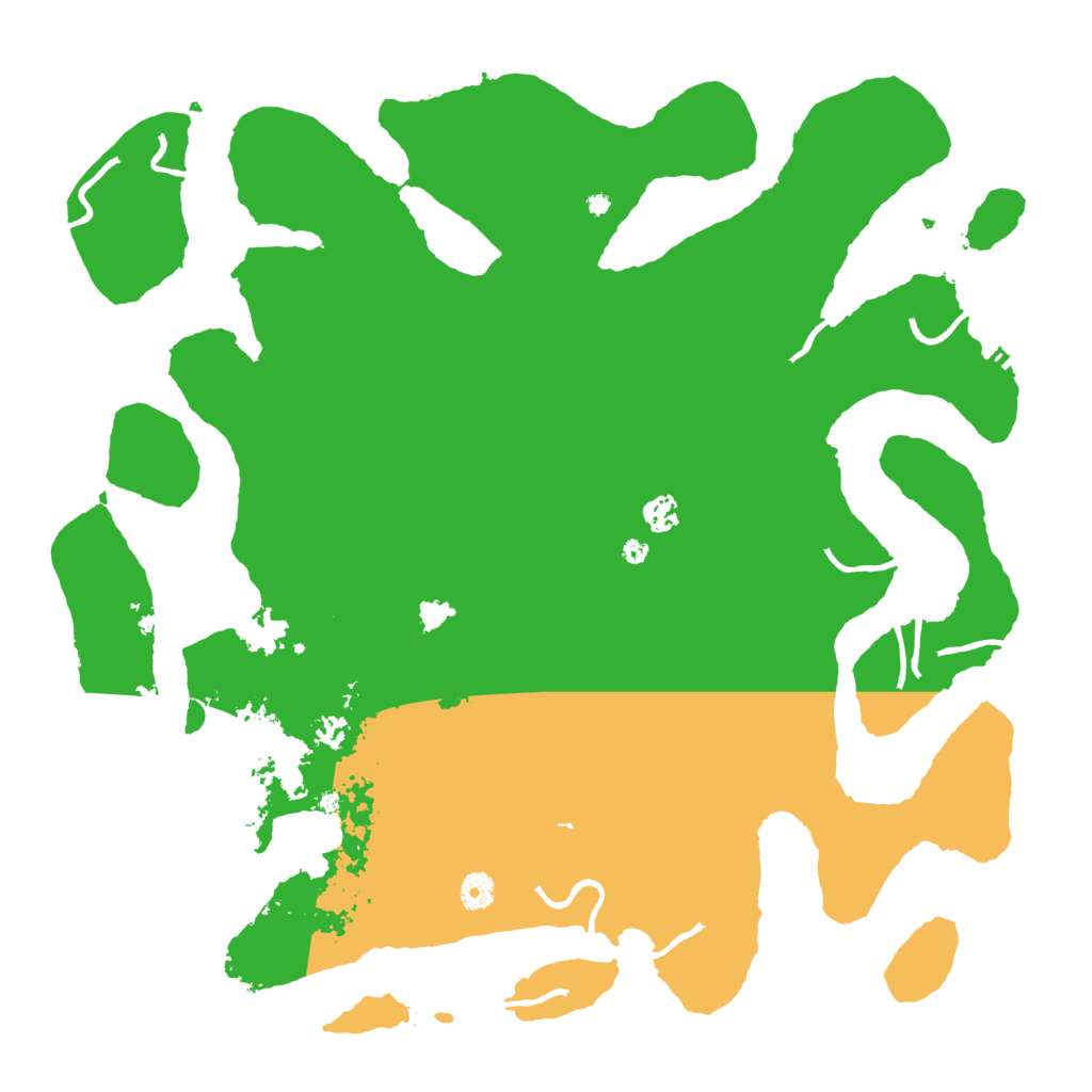 Biome Rust Map: Procedural Map, Size: 4500, Seed: 3842473