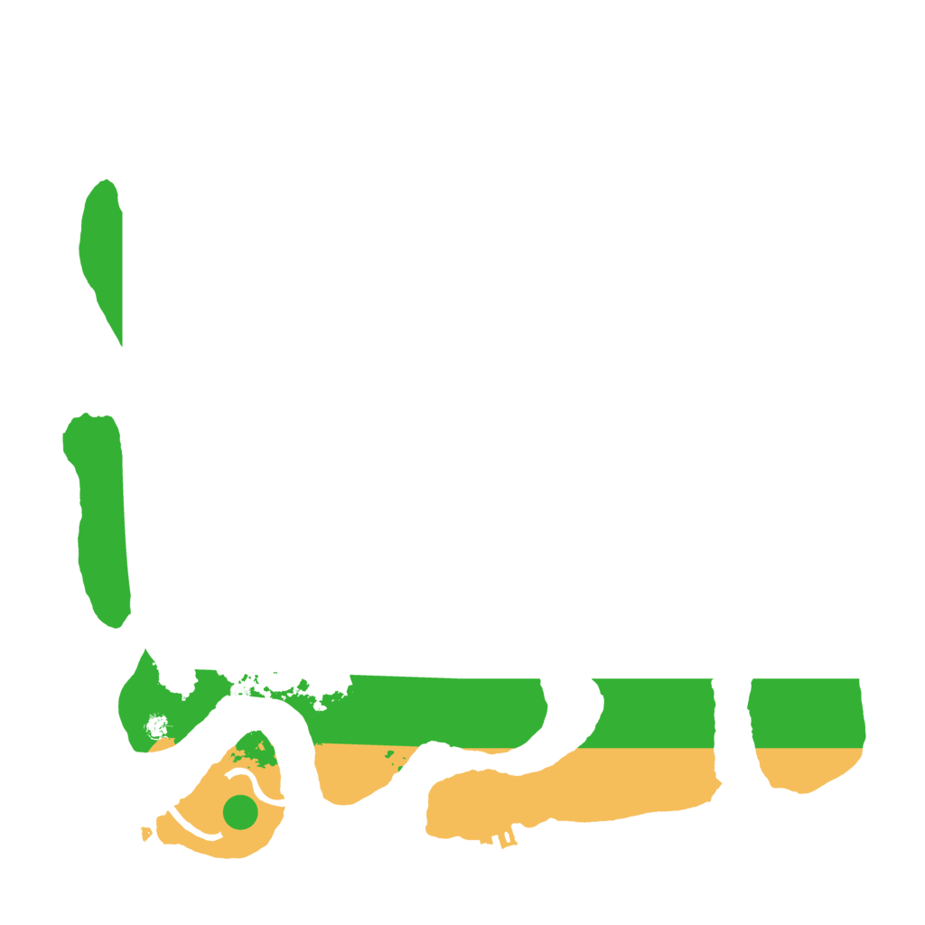 Biome Rust Map: Procedural Map, Size: 3500, Seed: 19980124