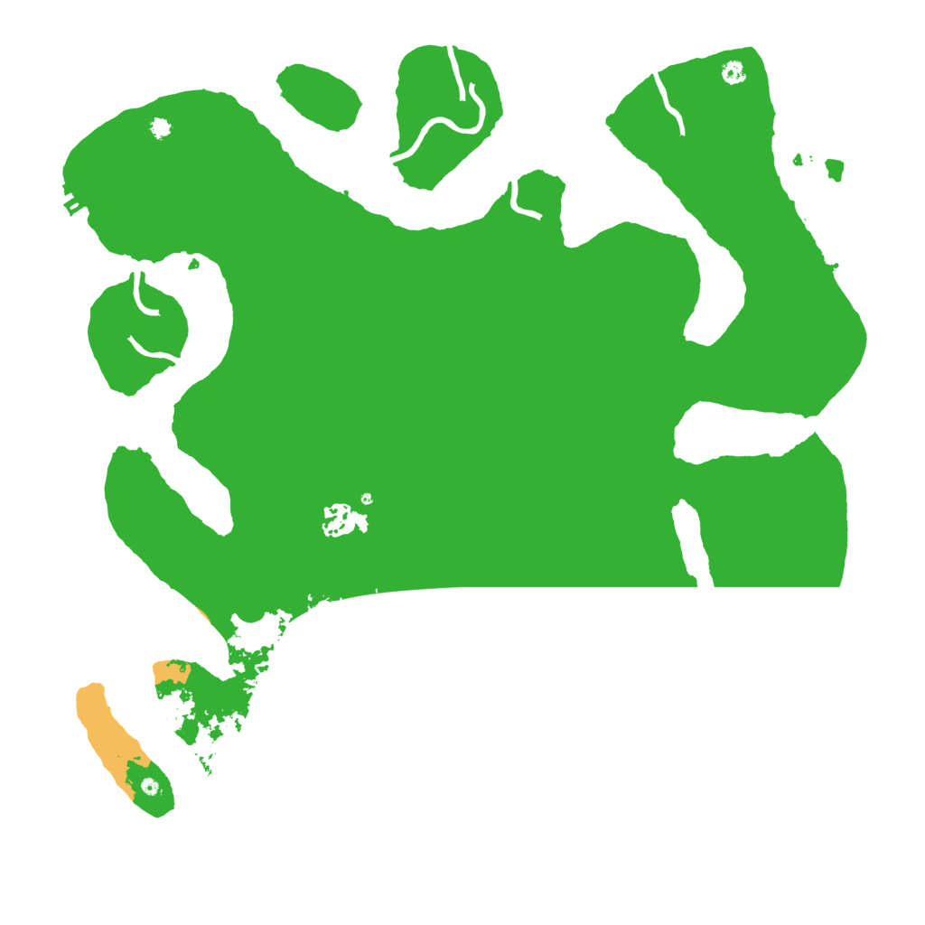 Biome Rust Map: Procedural Map, Size: 4000, Seed: 576258