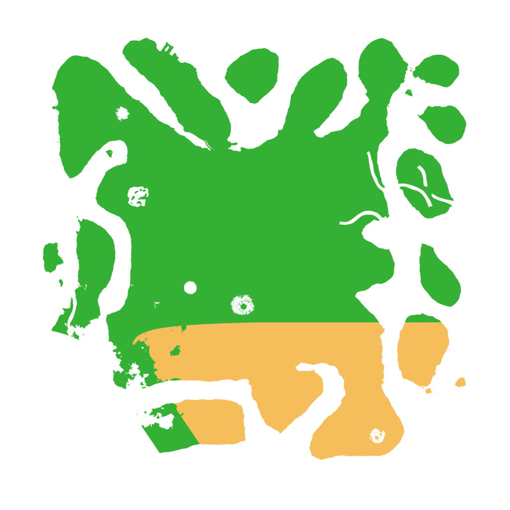 Biome Rust Map: Procedural Map, Size: 3550, Seed: 153359