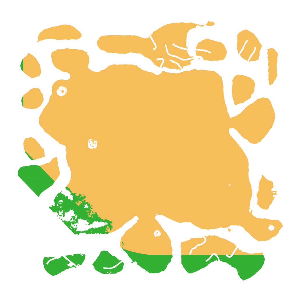 Biome Rust Map: Procedural Map, Size: 4500, Seed: 110
