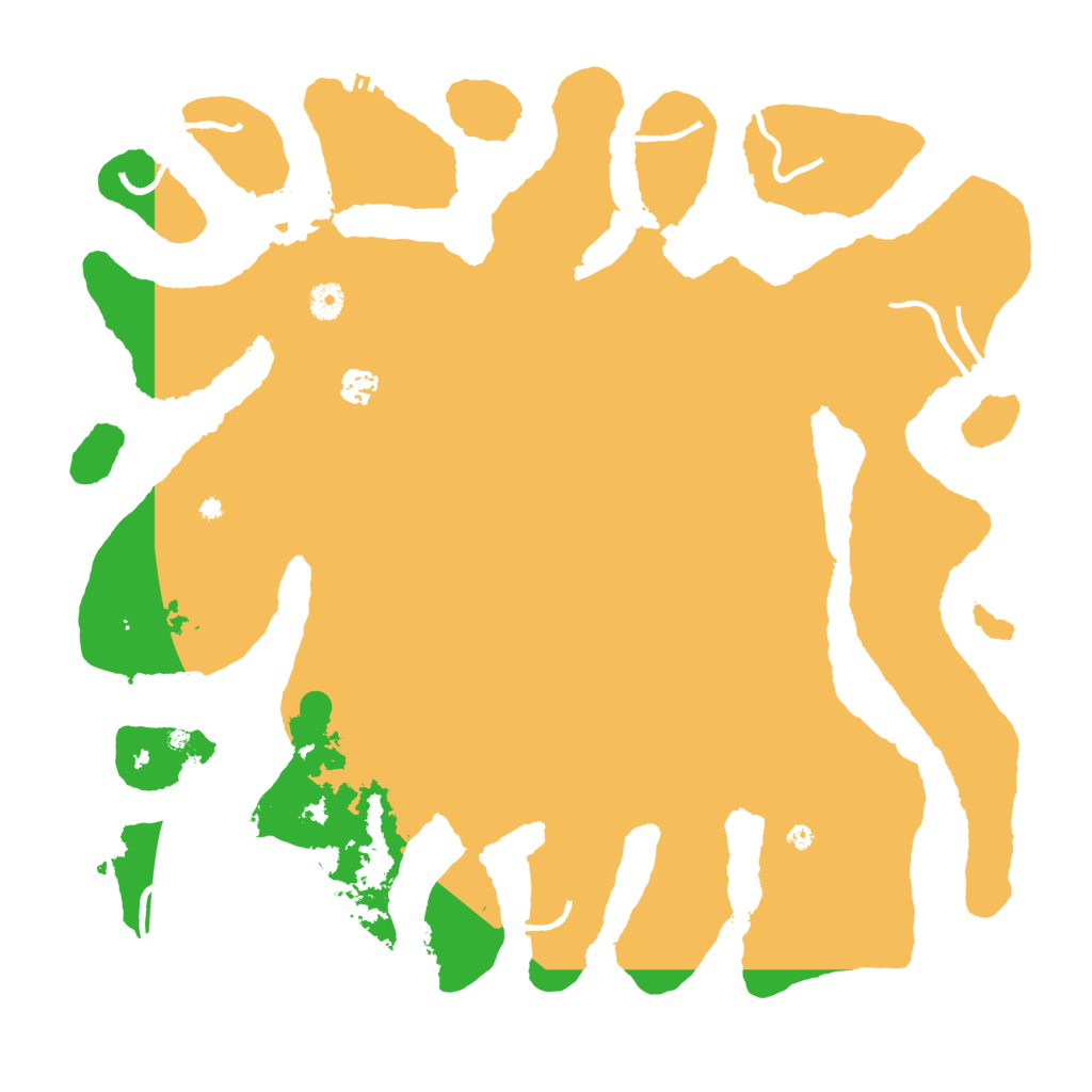 Biome Rust Map: Procedural Map, Size: 4500, Seed: 5770053