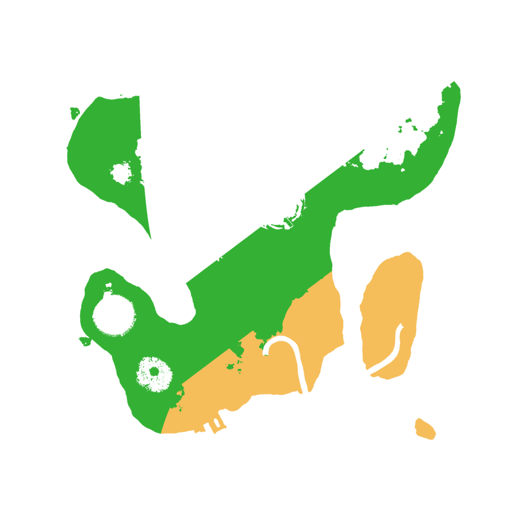 Biome Rust Map: Procedural Map, Size: 2250, Seed: 20220114