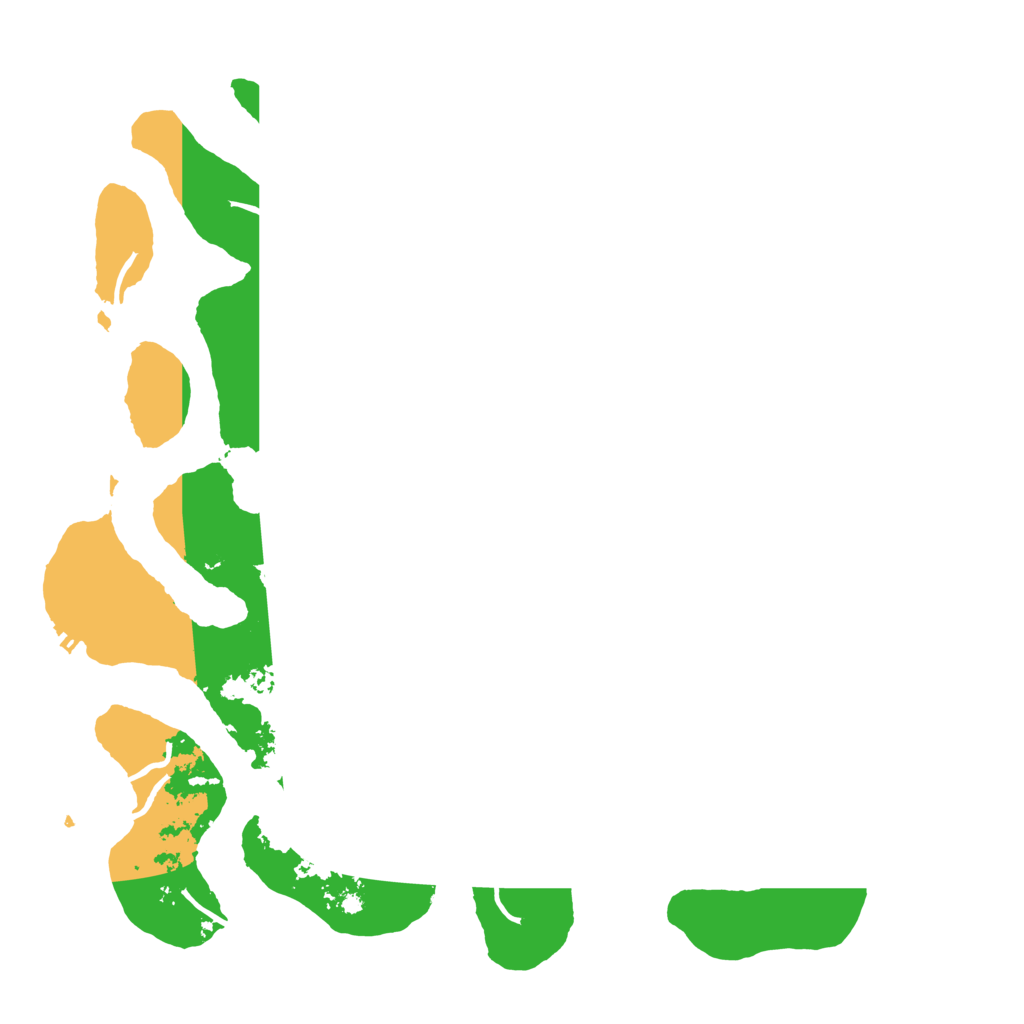 Biome Rust Map: Procedural Map, Size: 4500, Seed: 2467351