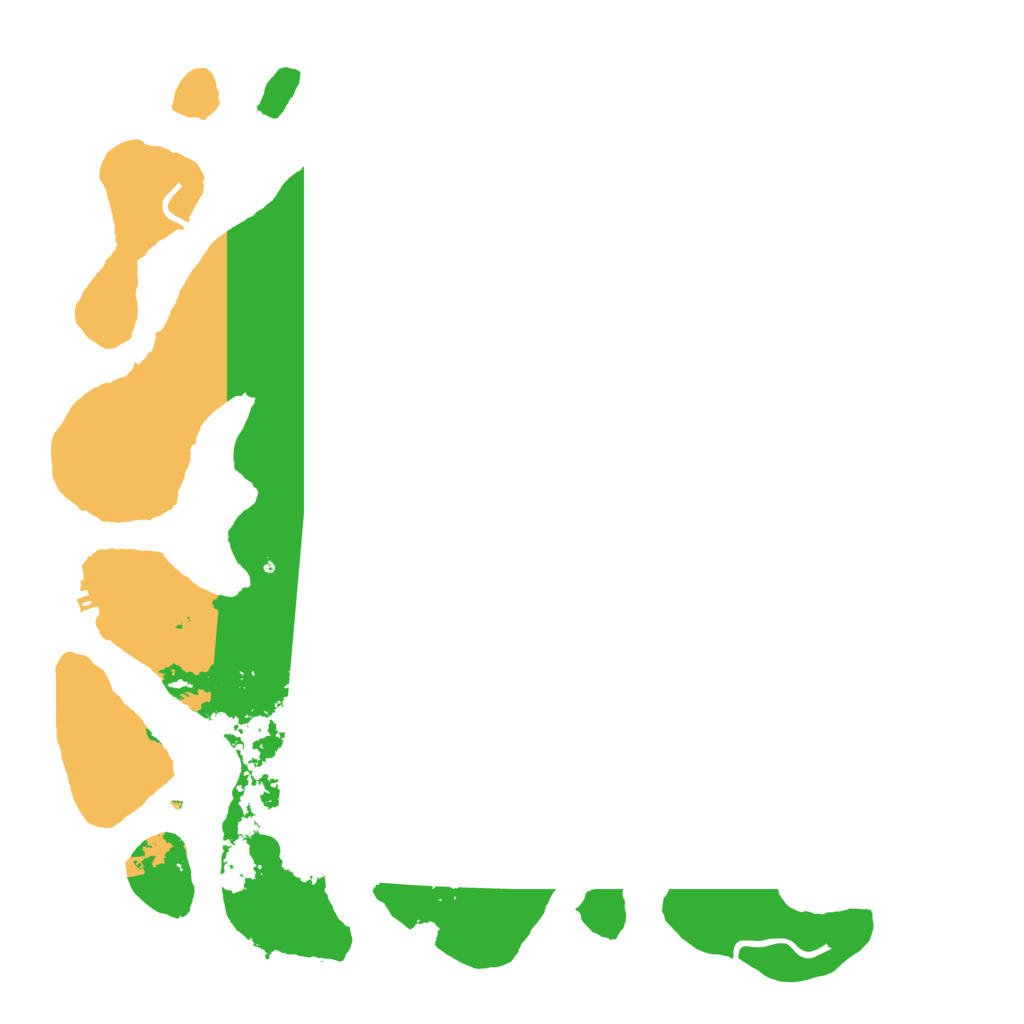 Biome Rust Map: Procedural Map, Size: 4500, Seed: 3552158