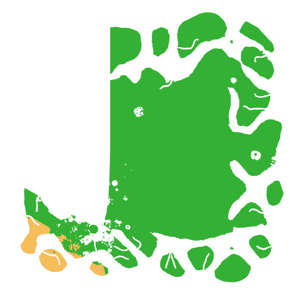 Biome Rust Map: Procedural Map, Size: 4500, Seed: 746702