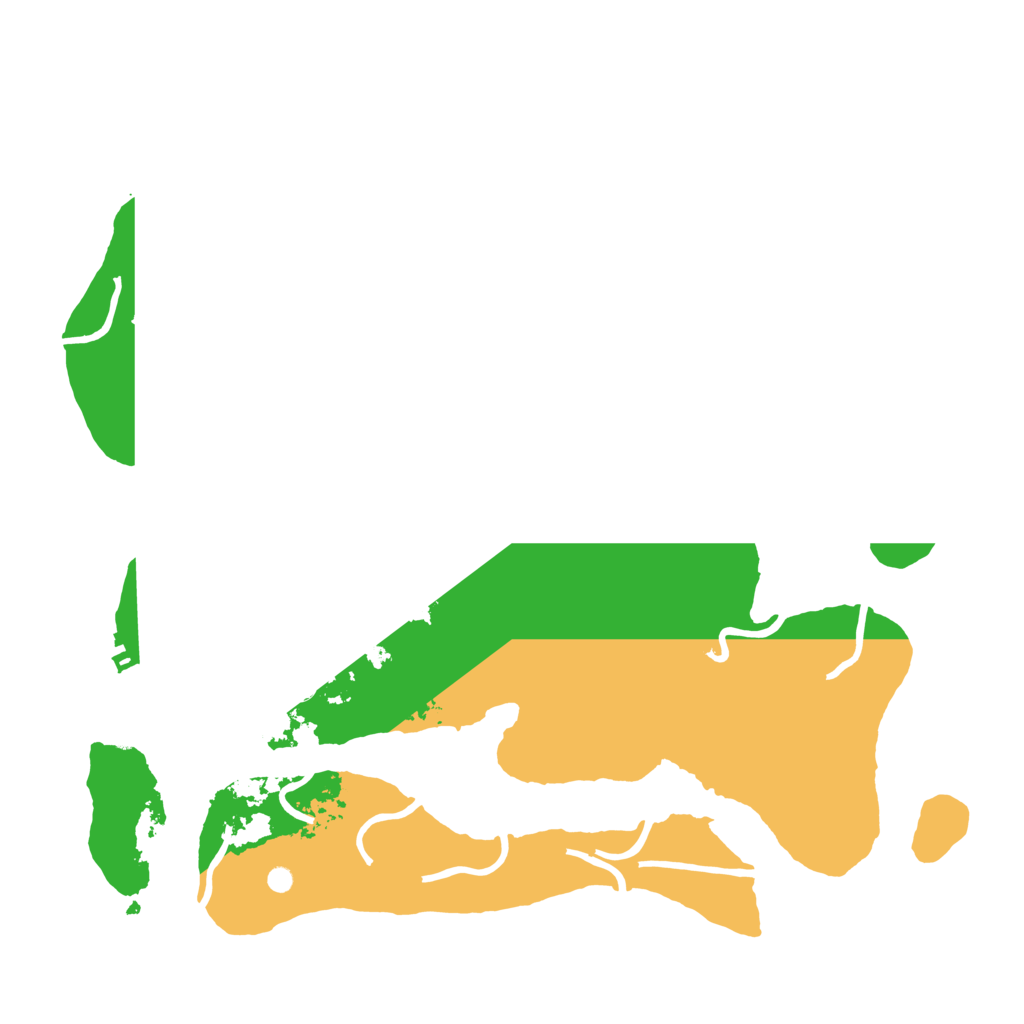 Biome Rust Map: Procedural Map, Size: 3550, Seed: 807585