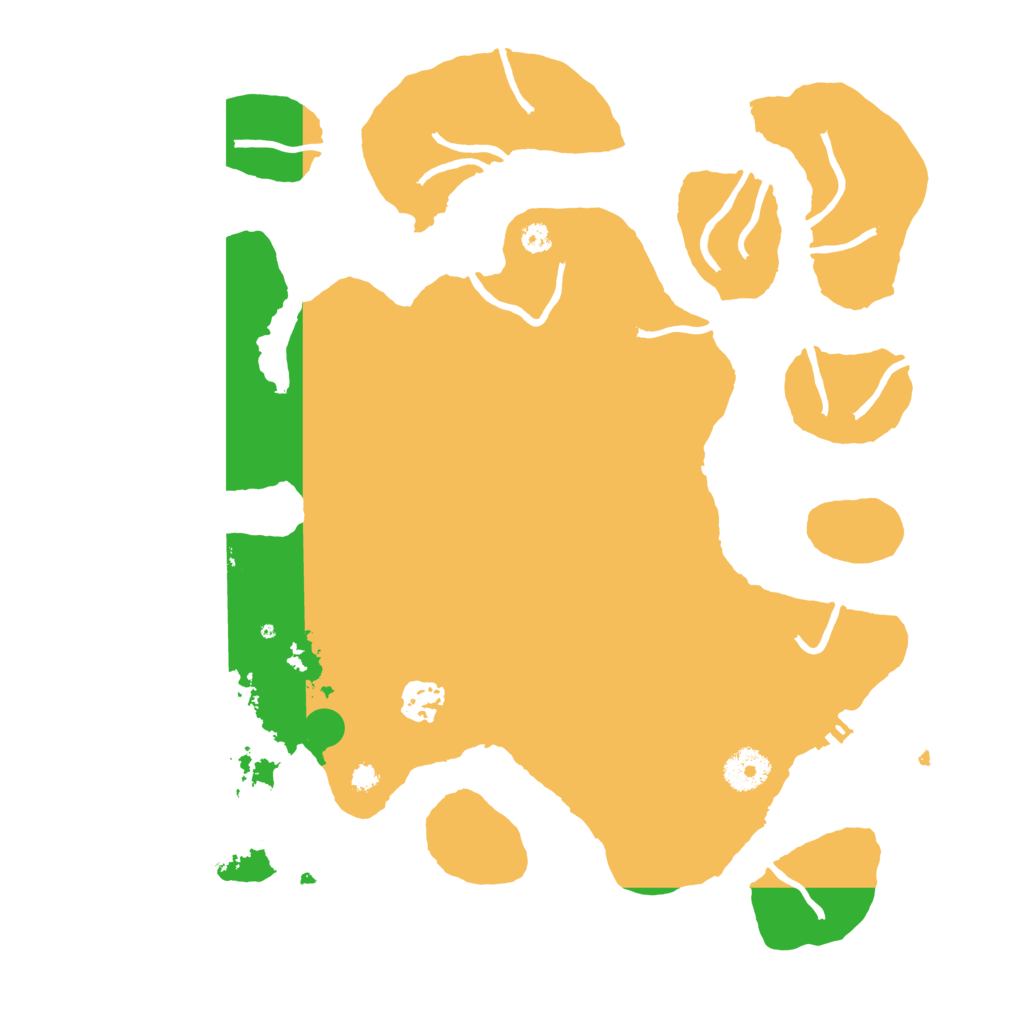 Biome Rust Map: Procedural Map, Size: 3550, Seed: 240513