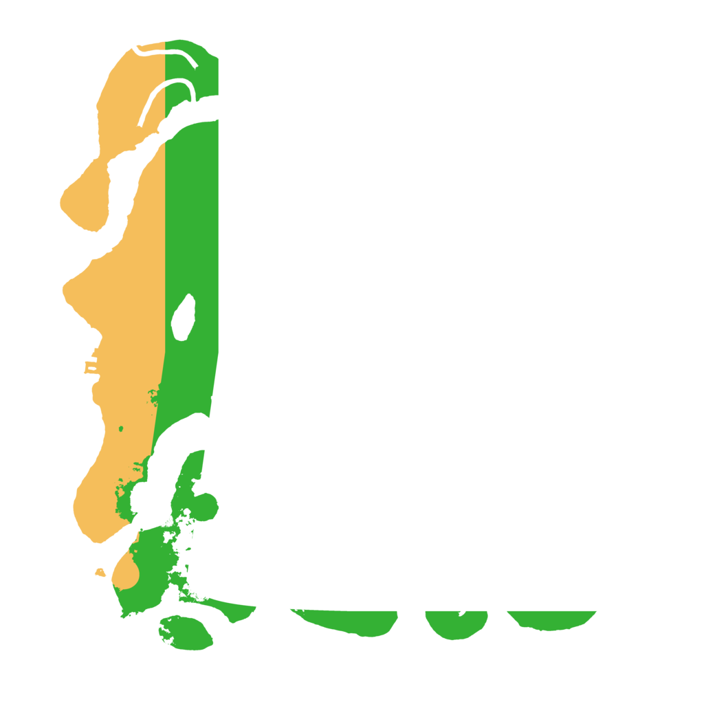 Biome Rust Map: Procedural Map, Size: 3550, Seed: 617245