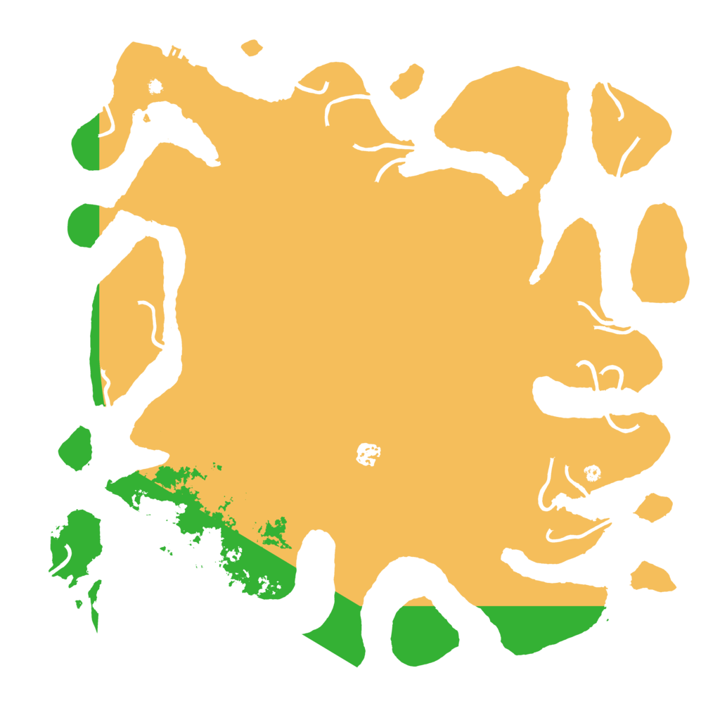 Biome Rust Map: Procedural Map, Size: 4500, Seed: 3045437