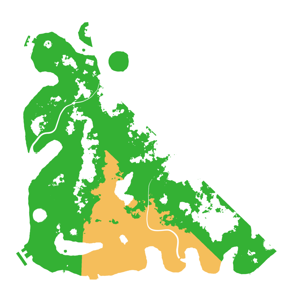 Biome Rust Map: Procedural Map, Size: 4000, Seed: 385886