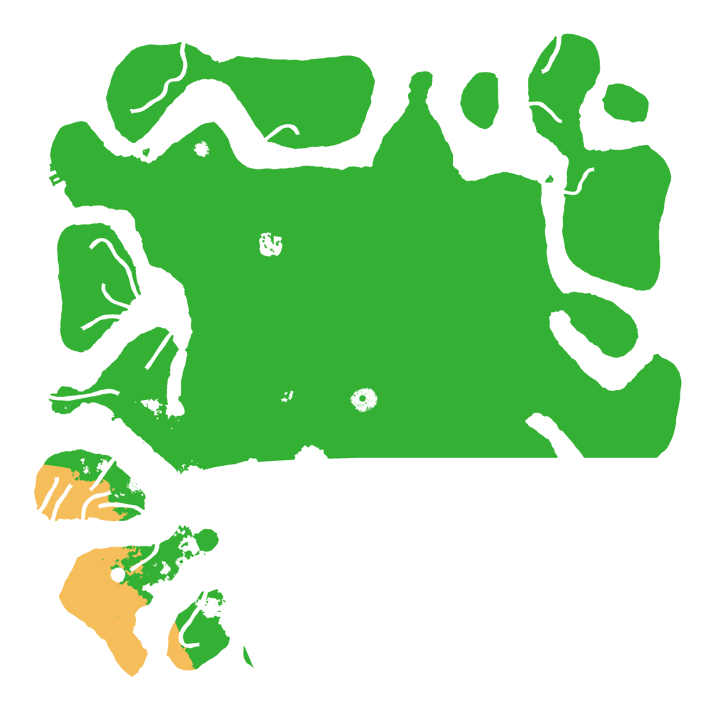 Biome Rust Map: Procedural Map, Size: 4500, Seed: 3222393