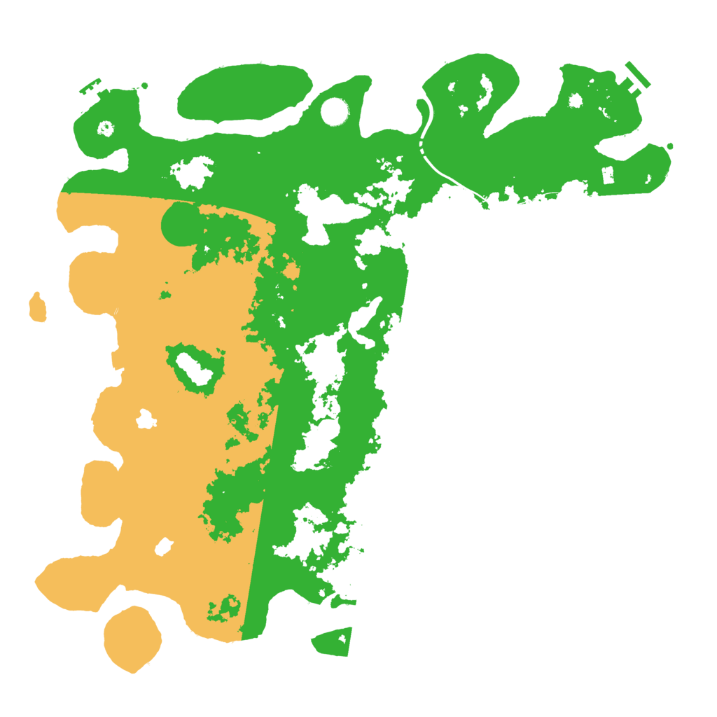 Biome Rust Map: Procedural Map, Size: 4500, Seed: 463617