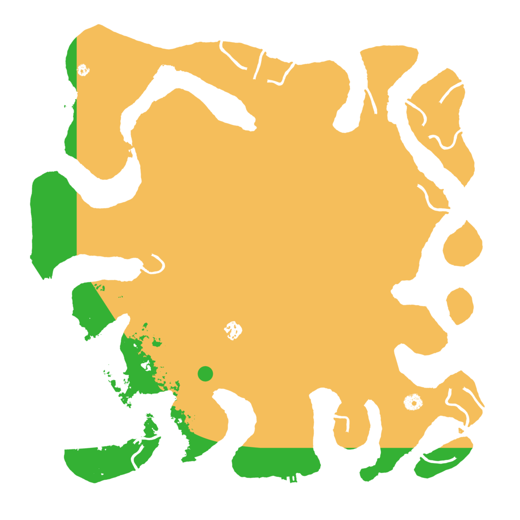Biome Rust Map: Procedural Map, Size: 4500, Seed: 5111856