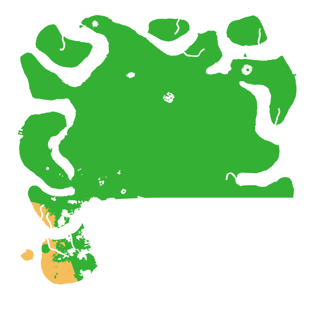 Biome Rust Map: Procedural Map, Size: 4500, Seed: 4510212