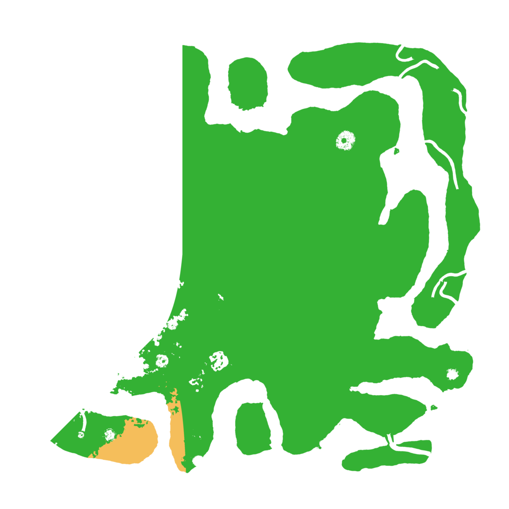 Biome Rust Map: Procedural Map, Size: 4000, Seed: 279896