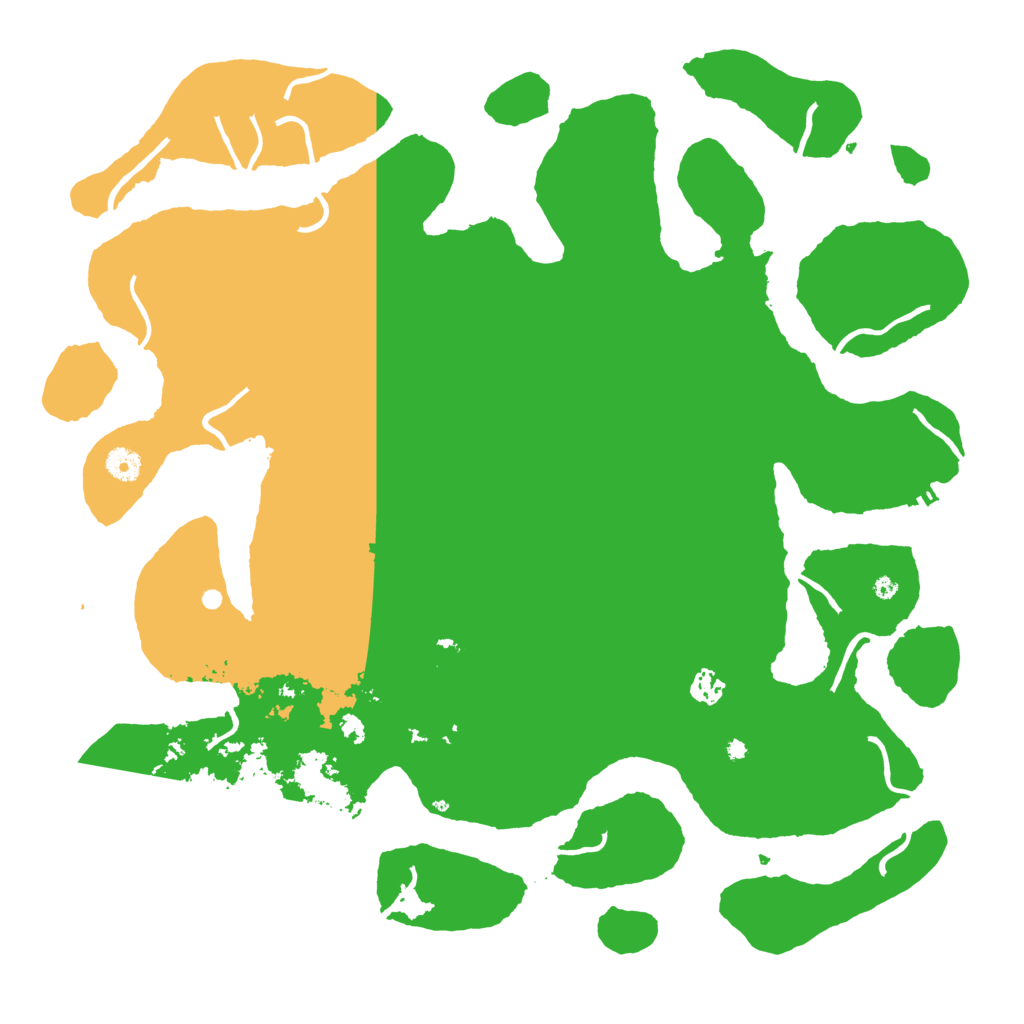 Biome Rust Map: Procedural Map, Size: 4500, Seed: 2360235