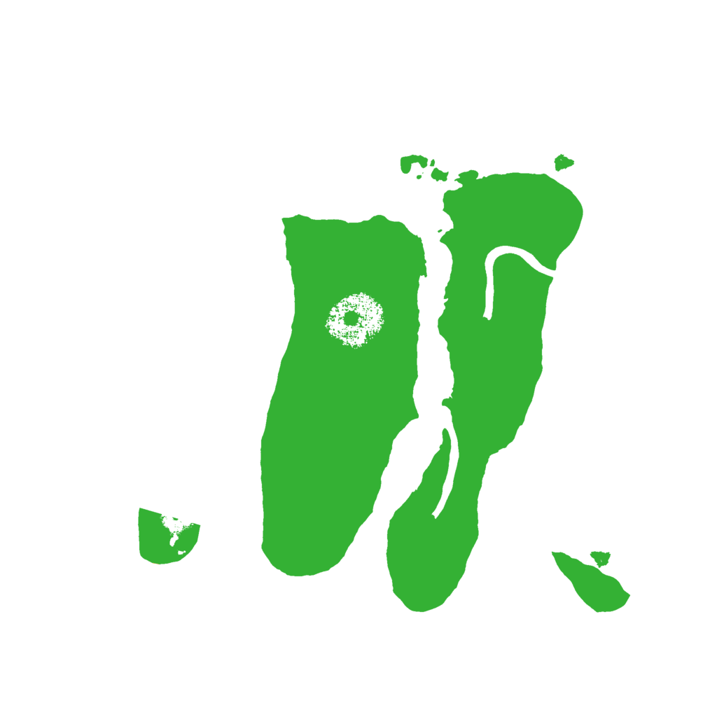 Biome Rust Map: Procedural Map, Size: 2000, Seed: 623412