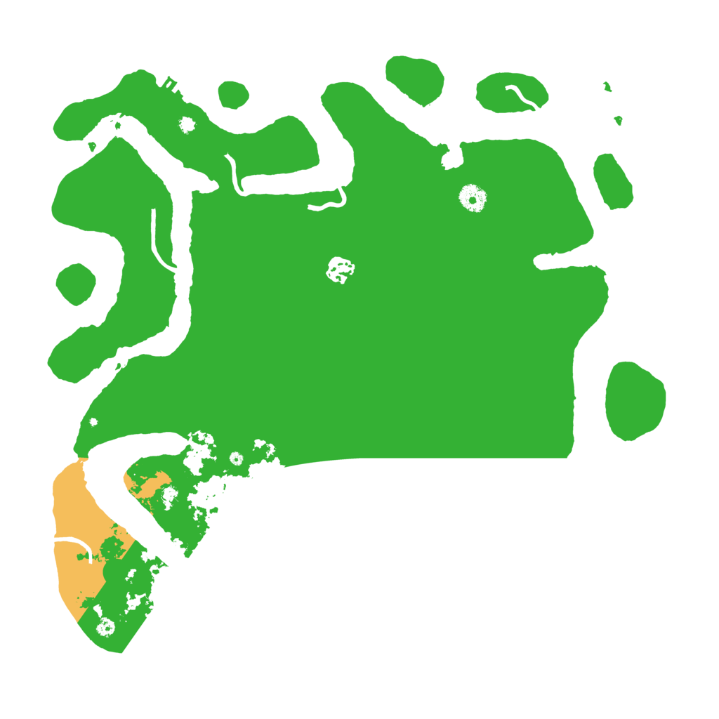 Biome Rust Map: Procedural Map, Size: 4000, Seed: 492707