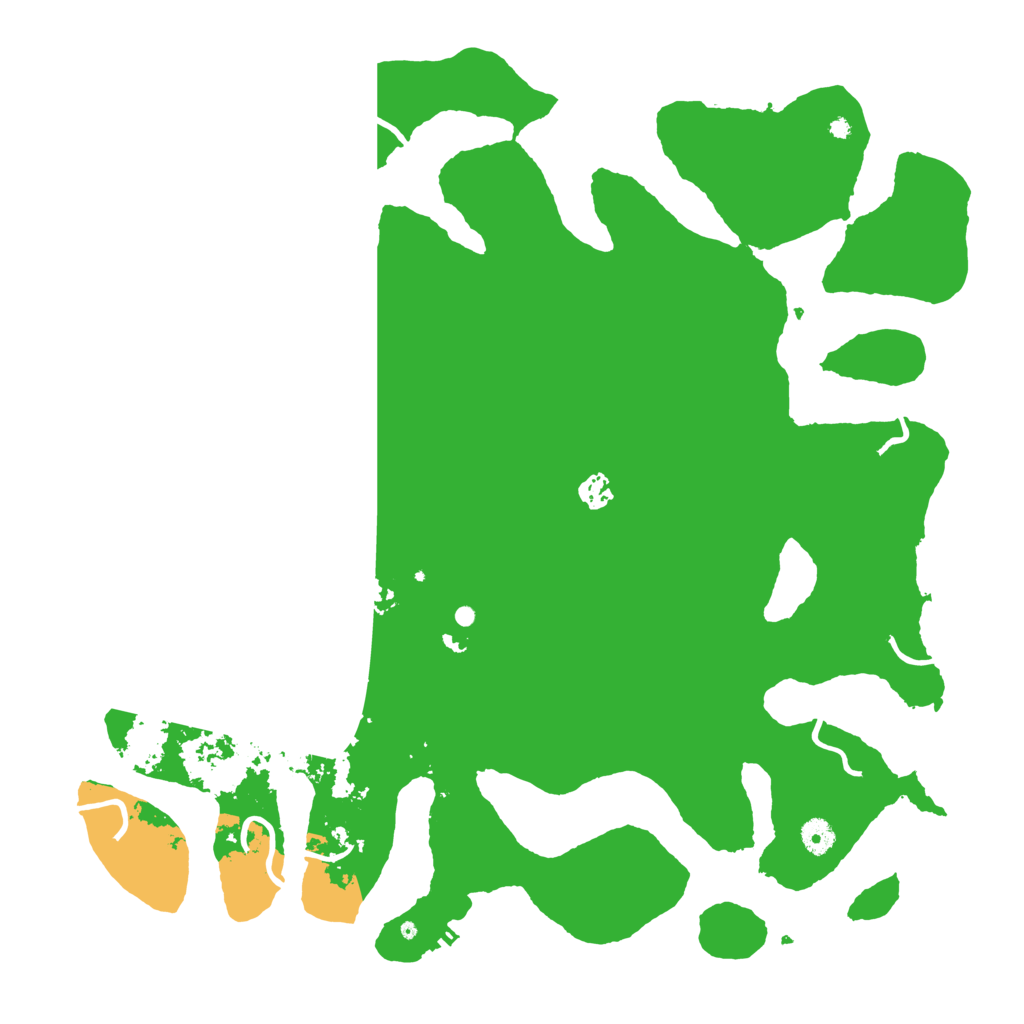 Biome Rust Map: Procedural Map, Size: 4500, Seed: 5350607