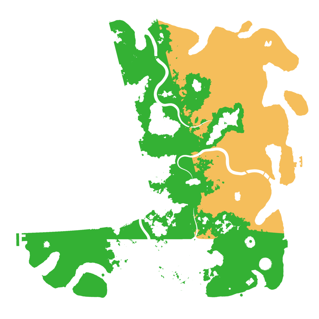 Biome Rust Map: Procedural Map, Size: 4500, Seed: 2699921