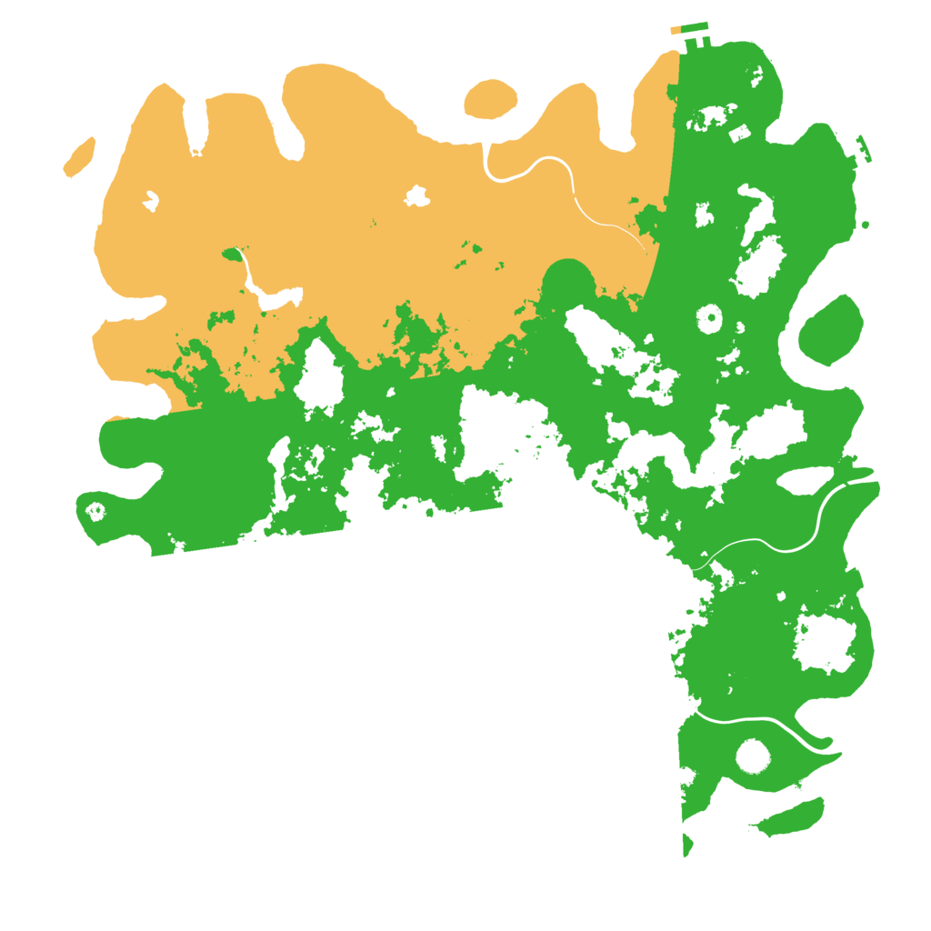 Biome Rust Map: Procedural Map, Size: 5000, Seed: 41872750