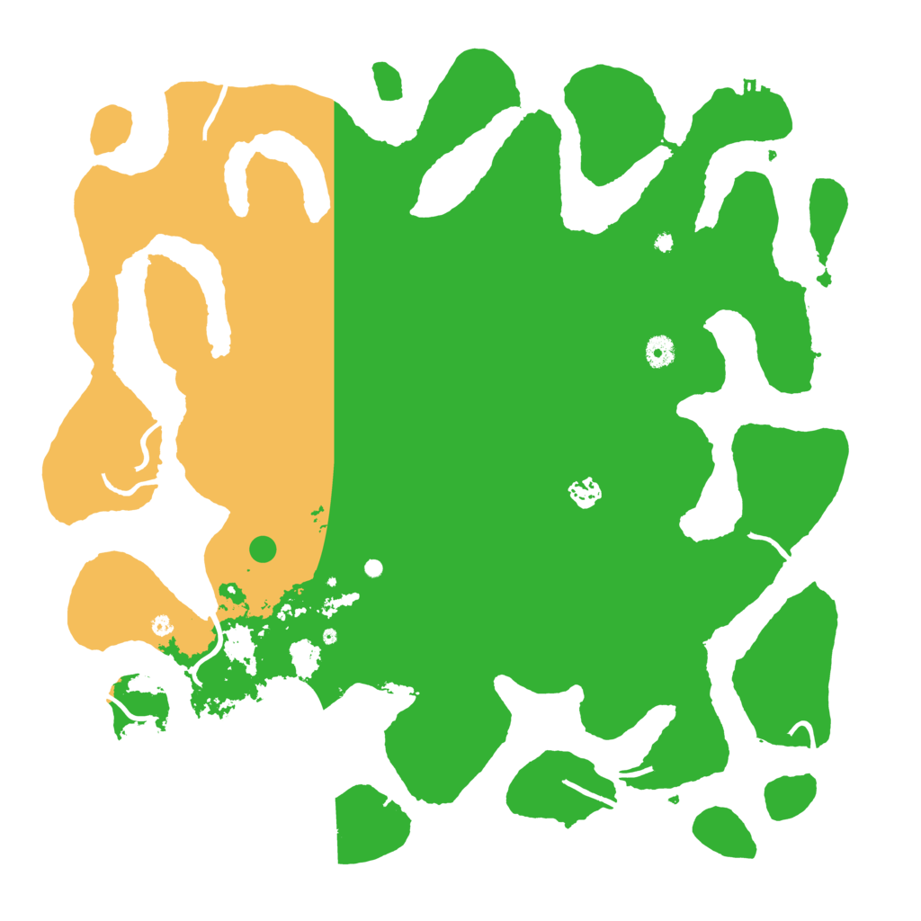 Biome Rust Map: Procedural Map, Size: 4500, Seed: 3709914