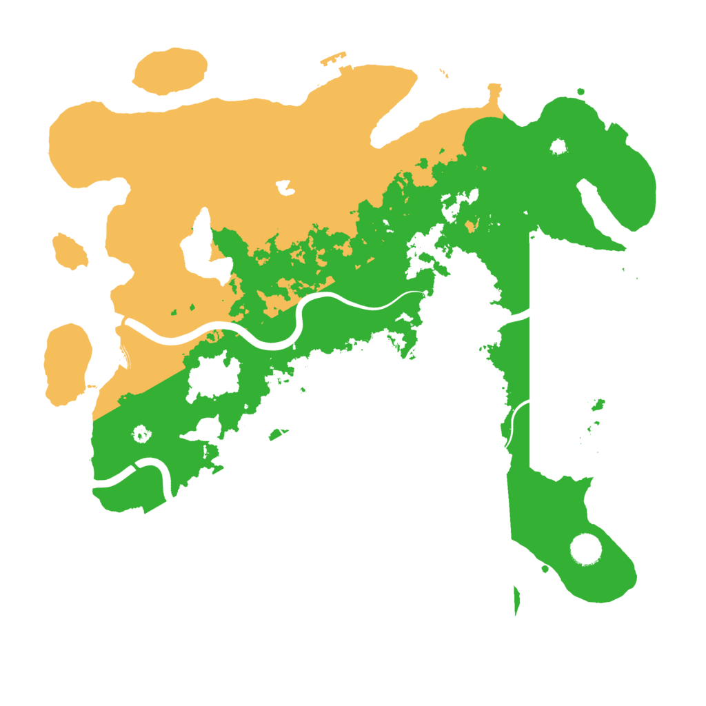 Biome Rust Map: Procedural Map, Size: 4000, Seed: 344562