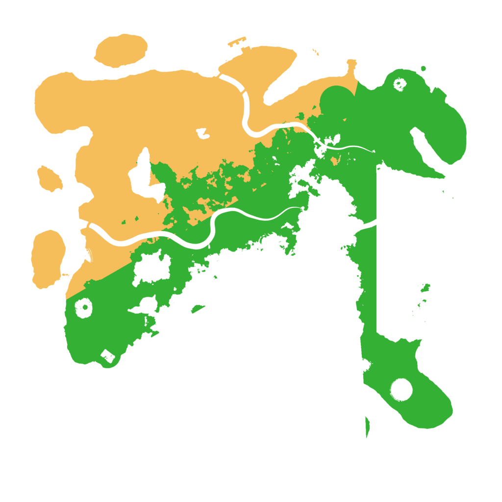 Biome Rust Map: Procedural Map, Size: 4000, Seed: 344562