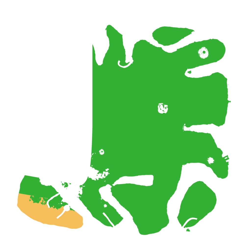 Biome Rust Map: Procedural Map, Size: 3550, Seed: 274354