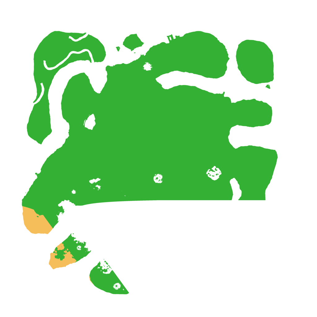 Biome Rust Map: Procedural Map, Size: 3510, Seed: 3470178