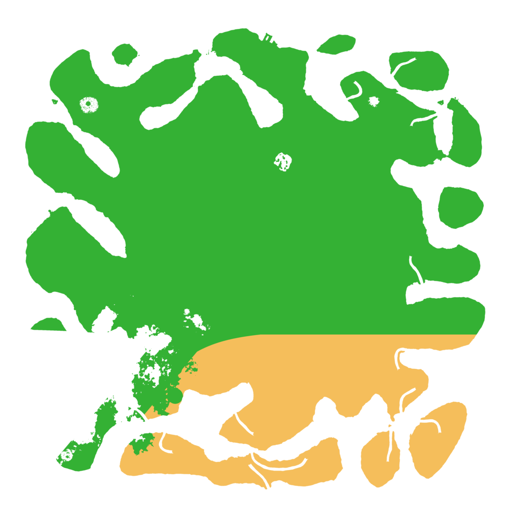 Biome Rust Map: Procedural Map, Size: 4500, Seed: 3124685