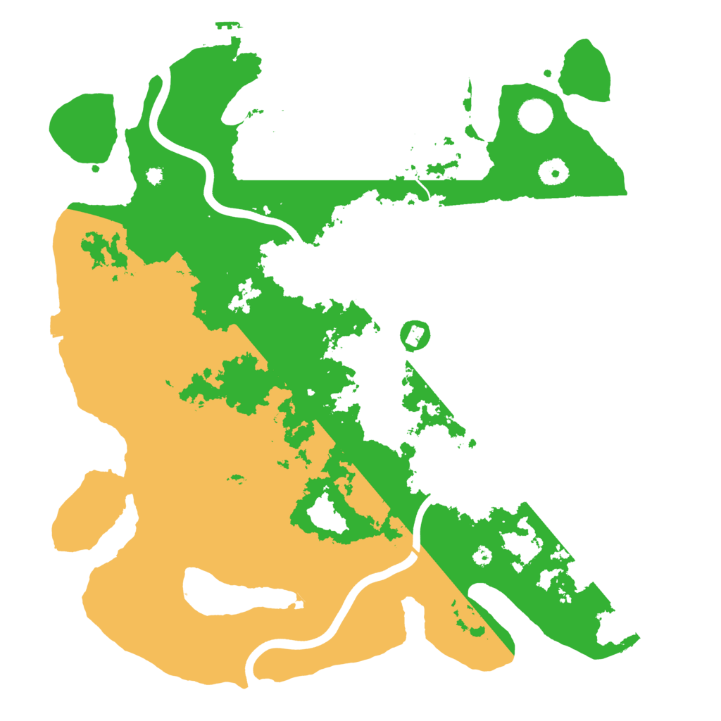 Biome Rust Map: Procedural Map, Size: 3850, Seed: 1725250995