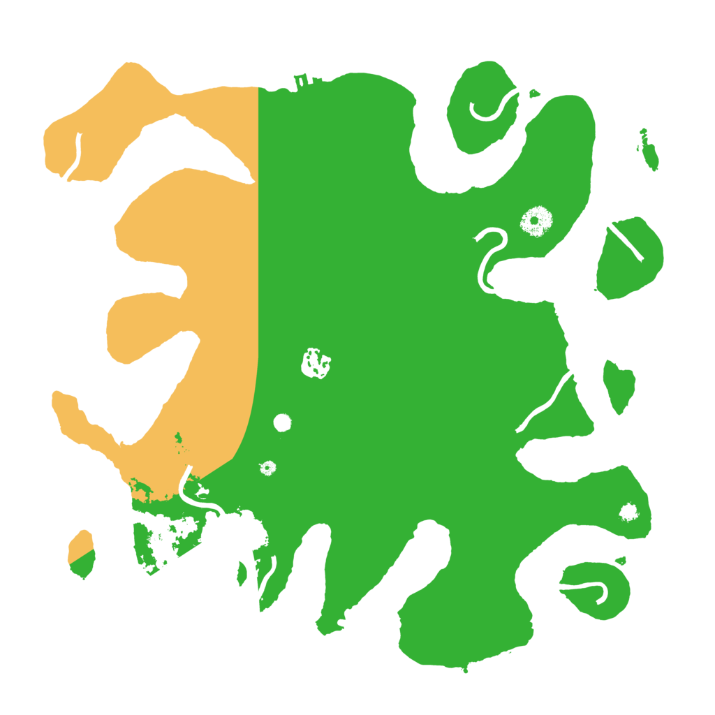 Biome Rust Map: Procedural Map, Size: 3550, Seed: 712987