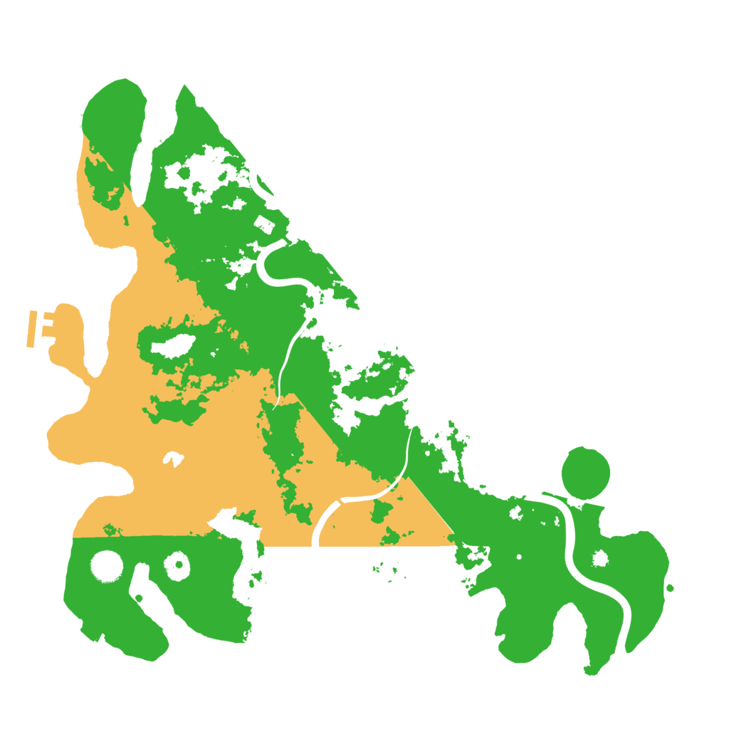 Biome Rust Map: Procedural Map, Size: 4000, Seed: 2130101857