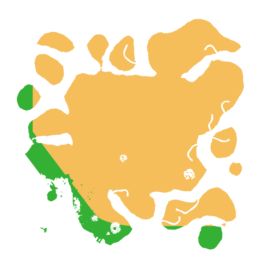 Biome Rust Map: Procedural Map, Size: 3600, Seed: 335675450