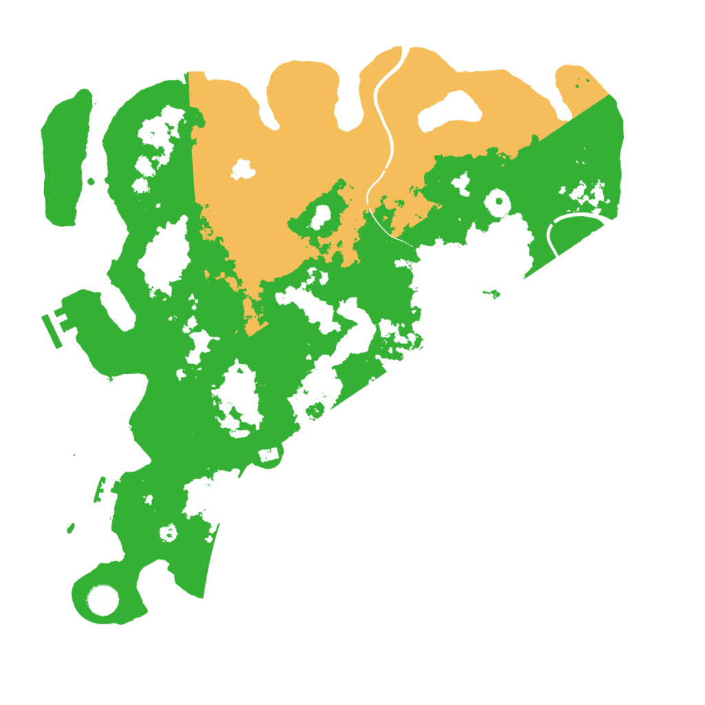 Biome Rust Map: Procedural Map, Size: 4000, Seed: 16