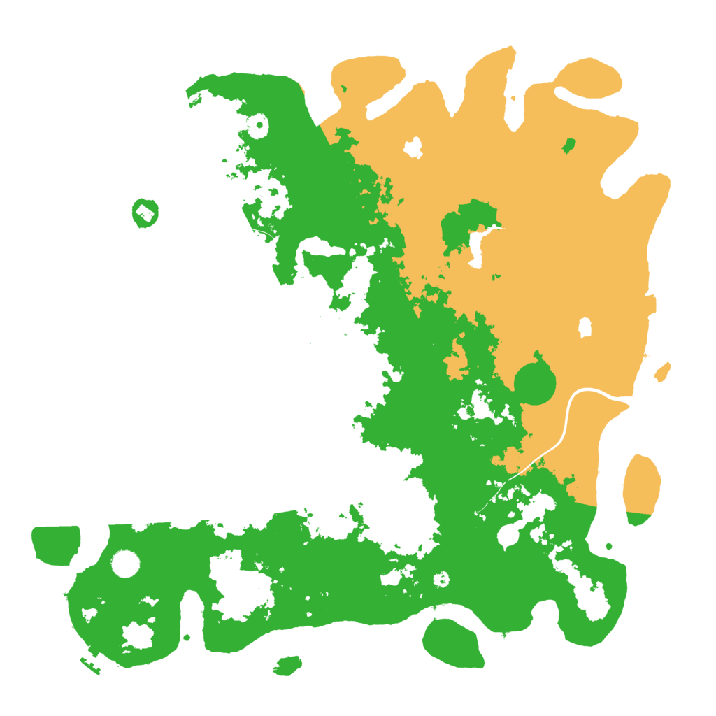 Biome Rust Map: Procedural Map, Size: 4500, Seed: 3285769